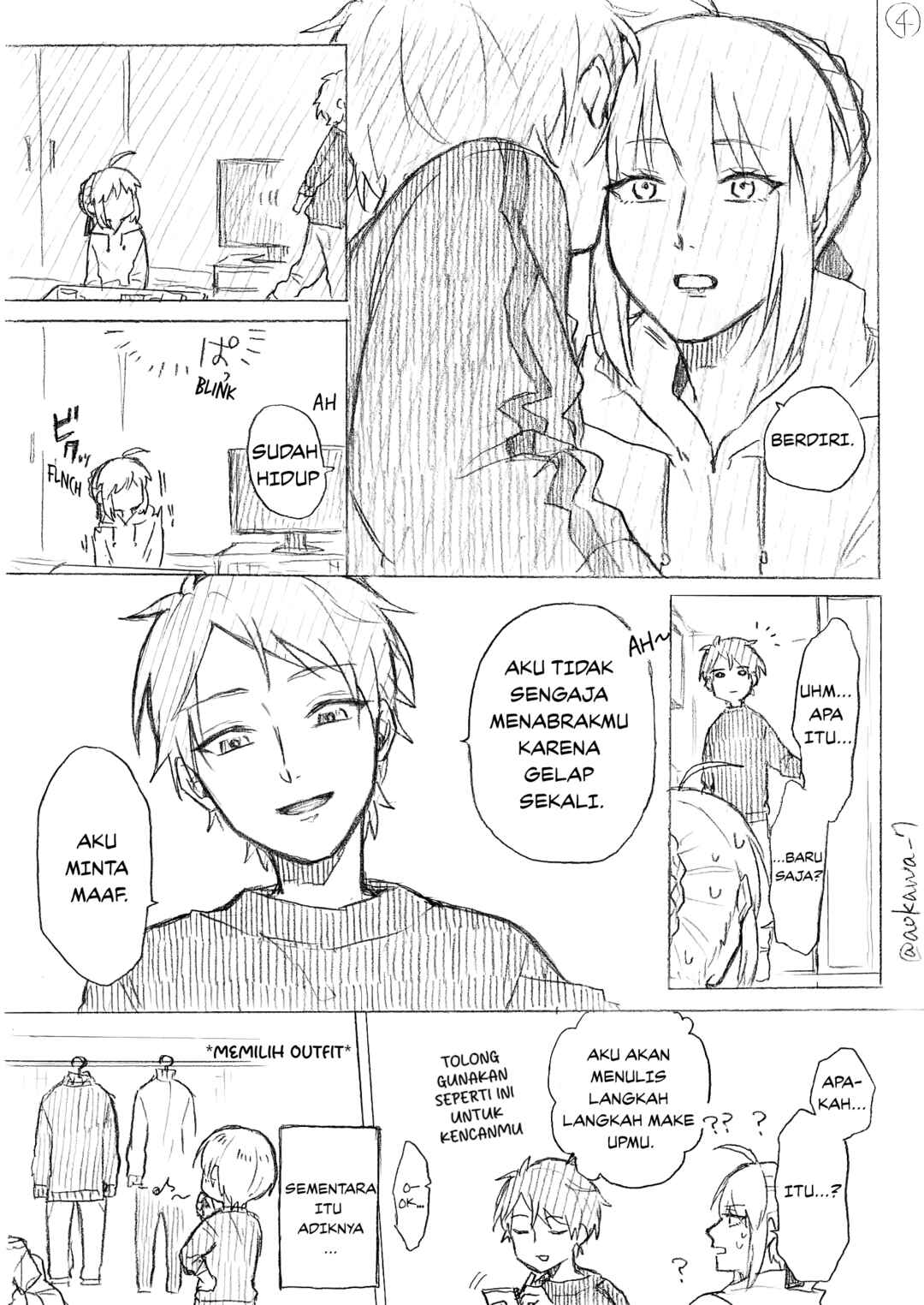 Josou Cosplayer ni Otouto ga Dekiru Manga Chapter 5.2 - Page 5