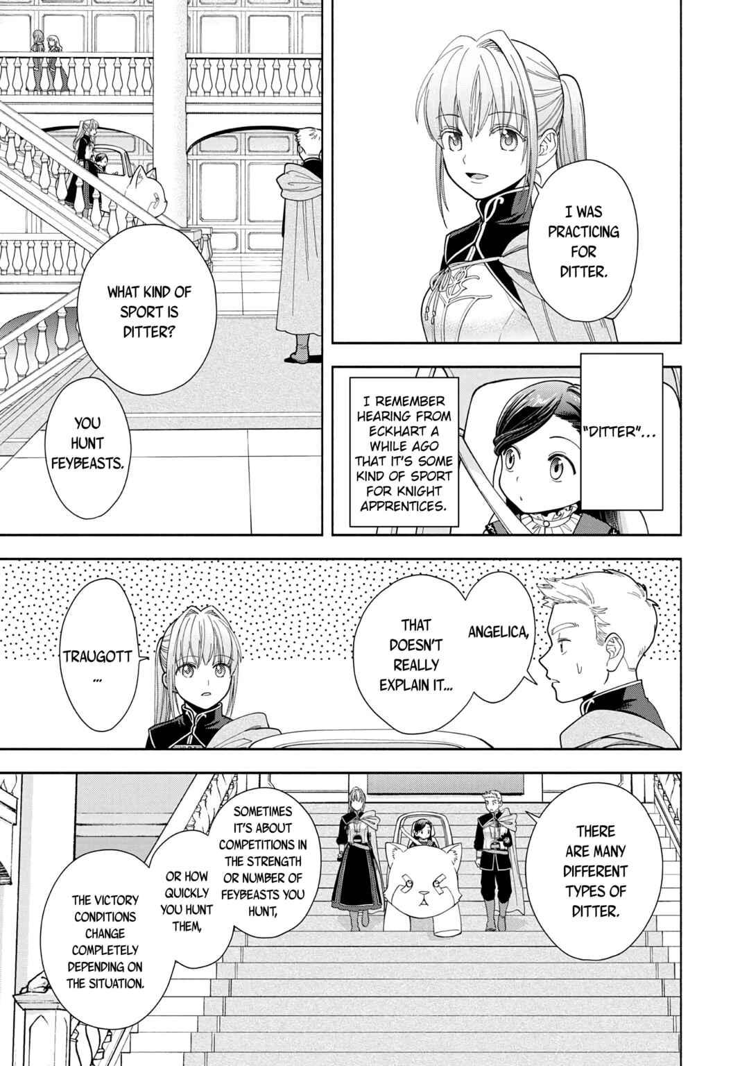 Honzuki no Gekokujou: Shisho ni Naru tame ni wa Shudan o Erandeiraremasen—Dai-4 Bu: Kizokuin no Toshokan o Sukuitai! Chapter 15 - Page 15