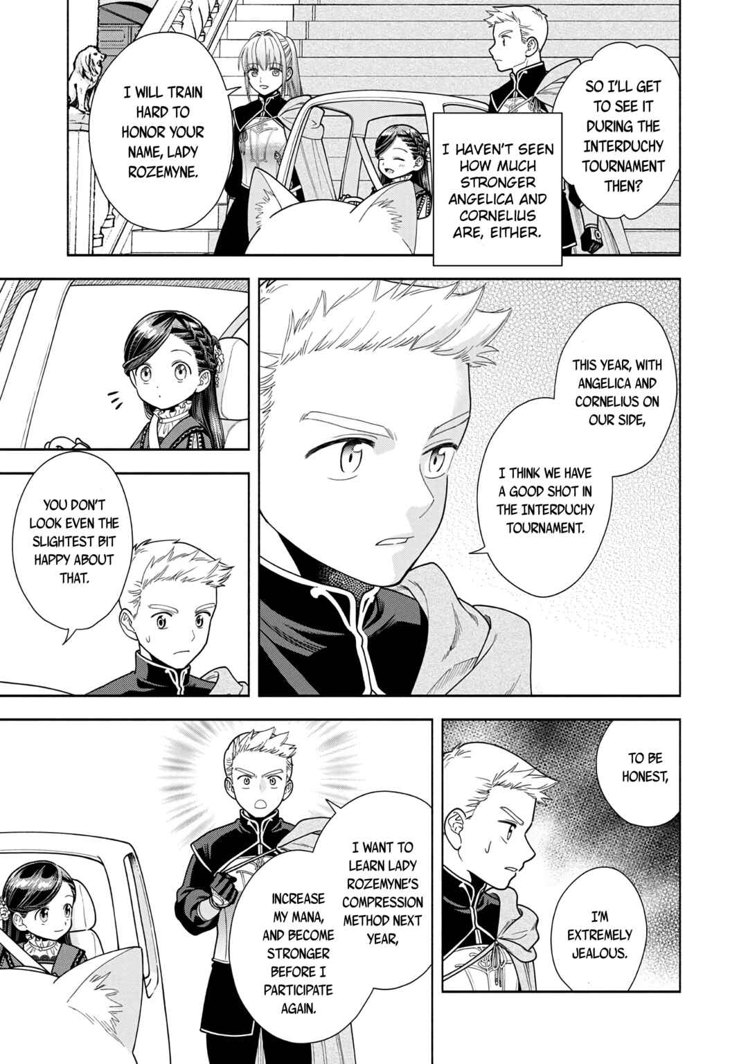 Honzuki no Gekokujou: Shisho ni Naru tame ni wa Shudan o Erandeiraremasen—Dai-4 Bu: Kizokuin no Toshokan o Sukuitai! Chapter 15 - Page 17
