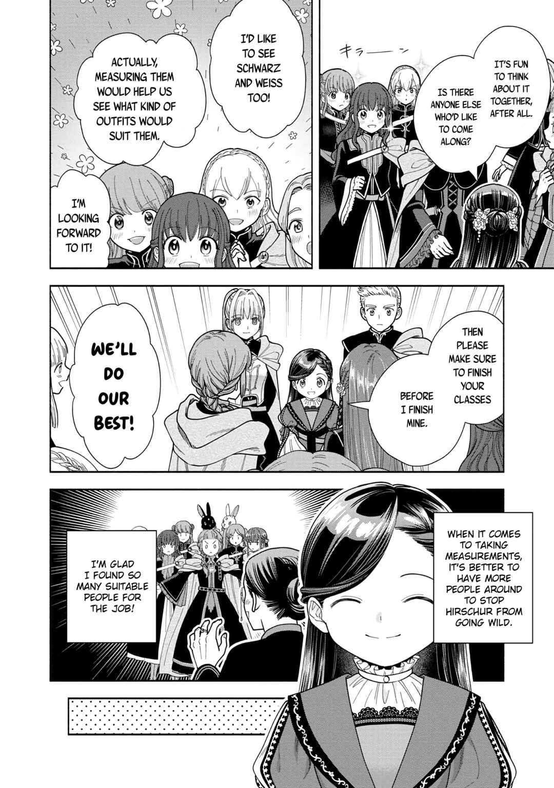 Honzuki no Gekokujou: Shisho ni Naru tame ni wa Shudan o Erandeiraremasen—Dai-4 Bu: Kizokuin no Toshokan o Sukuitai! Chapter 15 - Page 22