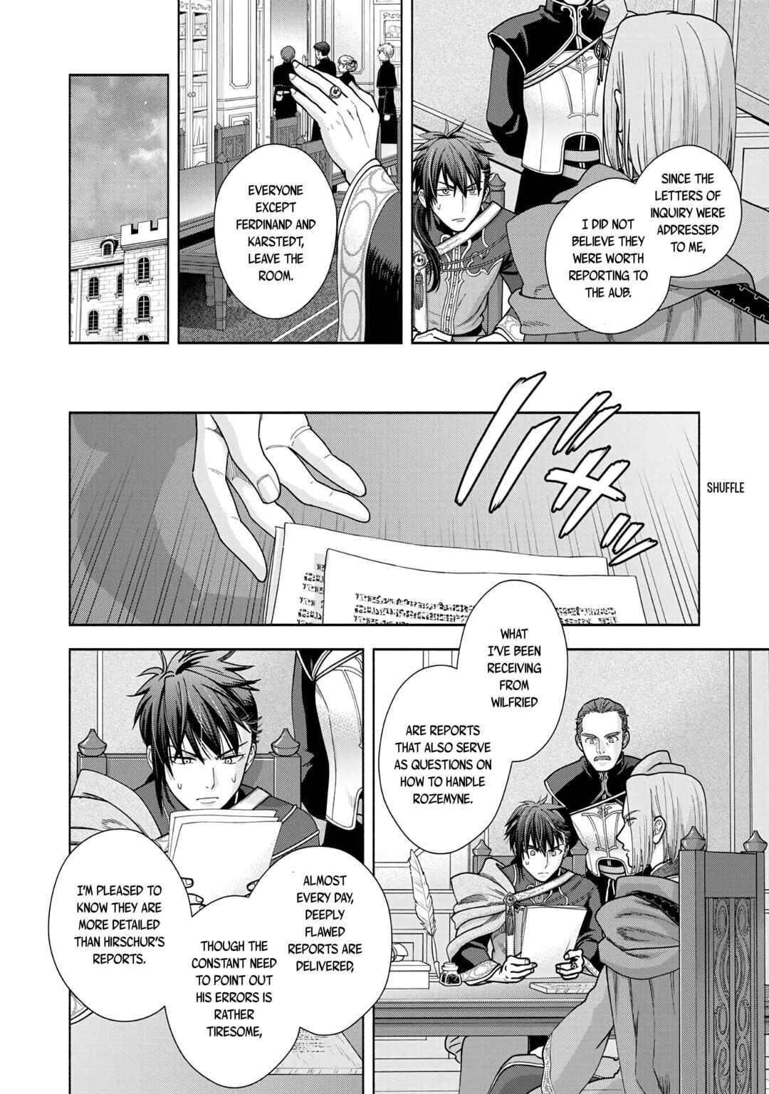 Honzuki no Gekokujou: Shisho ni Naru tame ni wa Shudan o Erandeiraremasen—Dai-4 Bu: Kizokuin no Toshokan o Sukuitai! Chapter 15 - Page 26