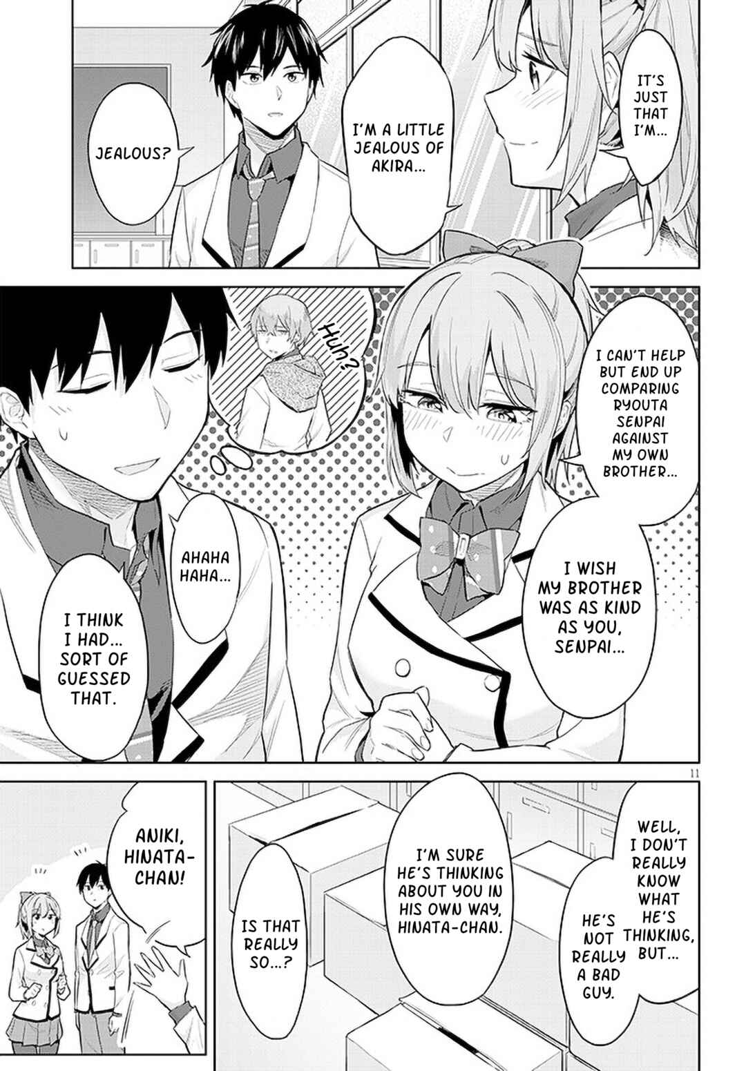 Jitsu wa Imouto deshita. ~Saikin Dekita Giri no Otouto no Kyorikan ga Yatara Chikai Wake~ Chapter 14 - Page 11