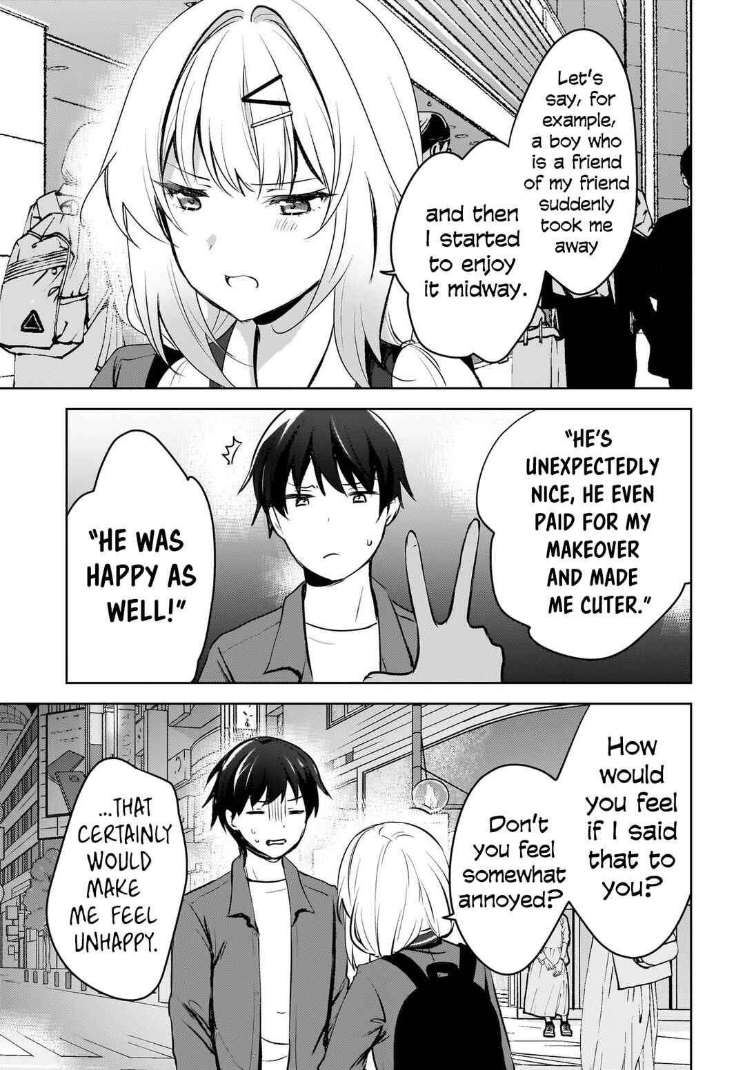 Ushiro no Seki no Gyaru ni Sukarete Shimatta. - Mou Ore wa Dame Kamoshiranai. Chapter 9 - Page 16