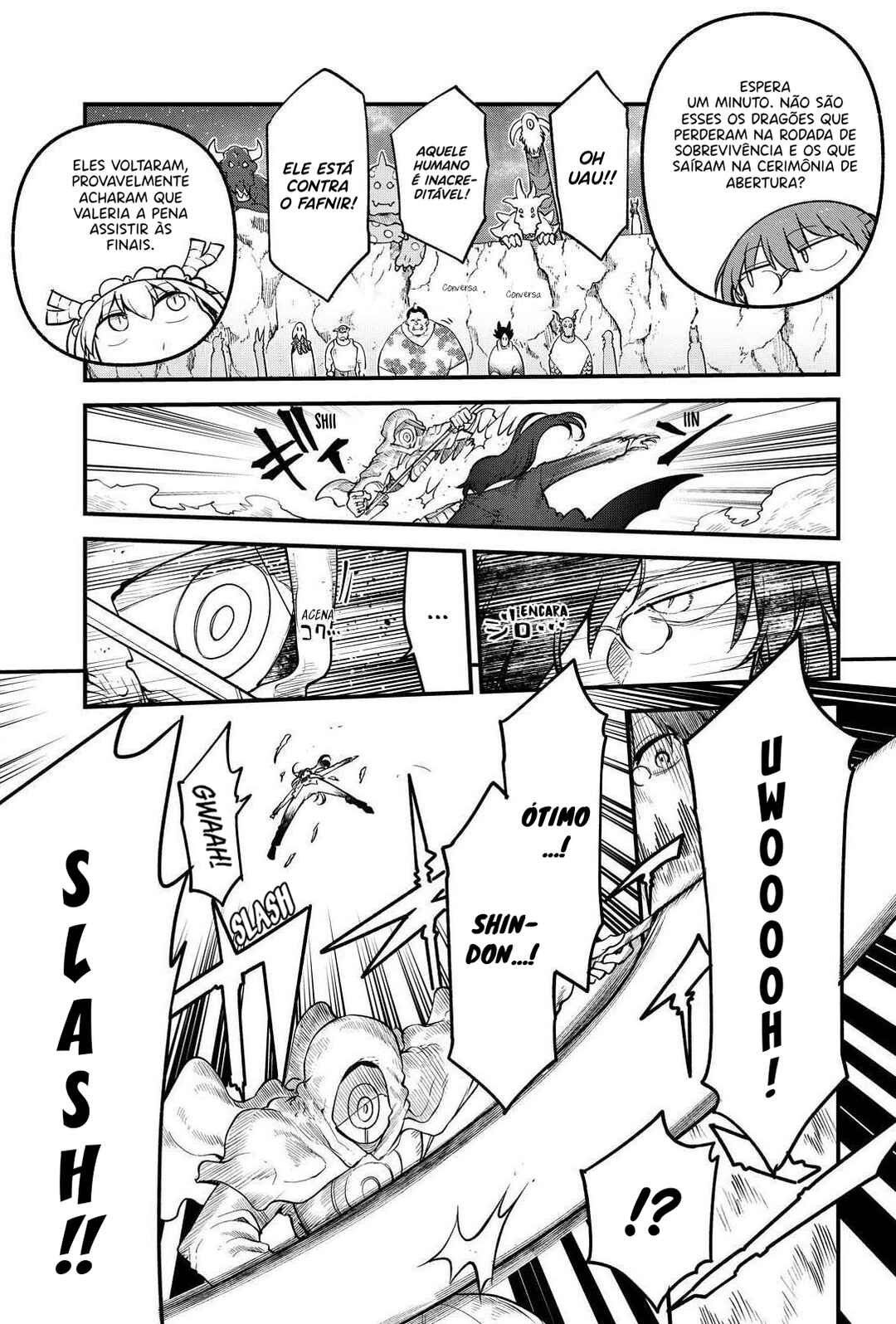 Kobayashi-san Chi no Maid Dragon Chapter 146 - Page 14