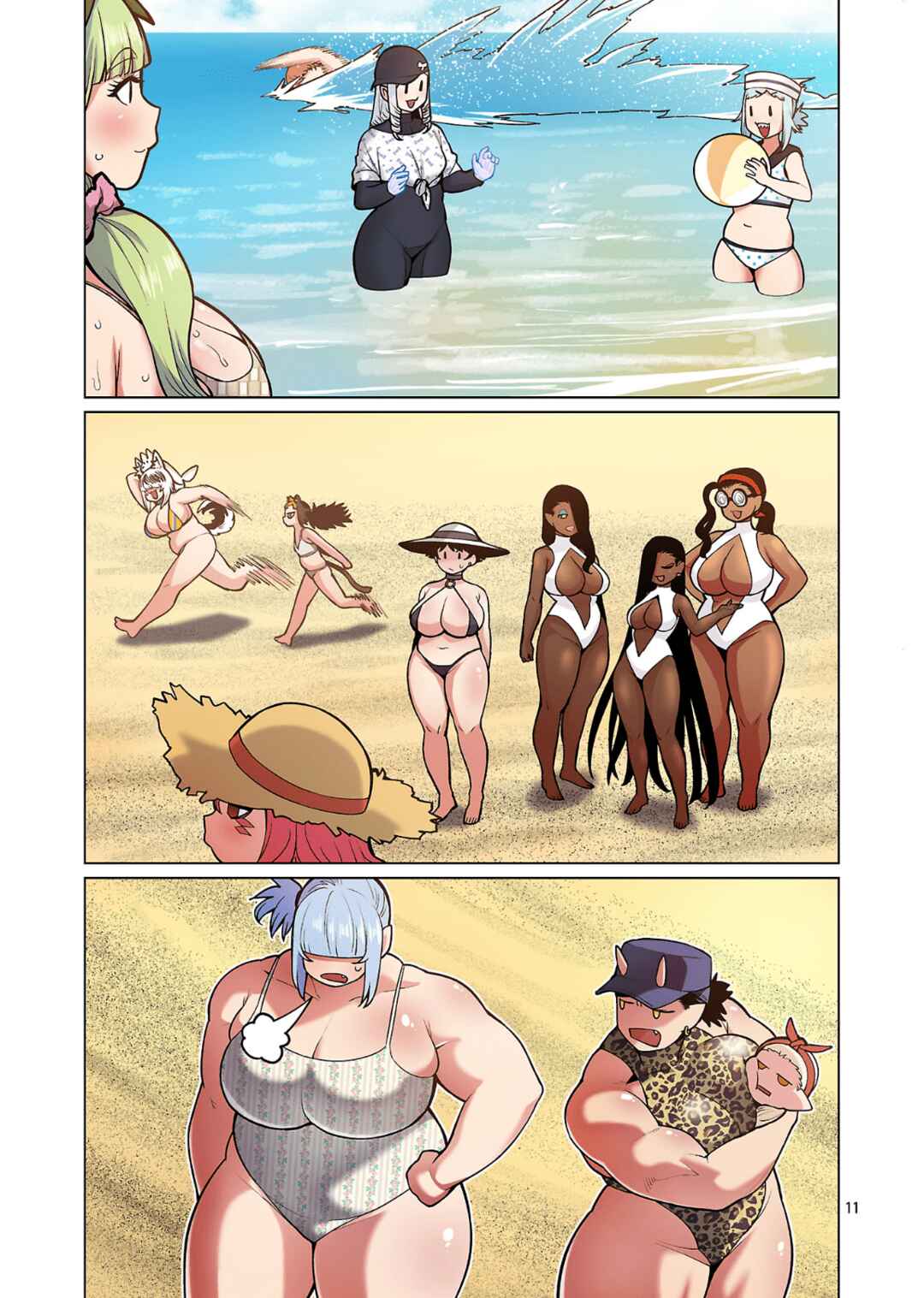 Shin Elf-san wa Yaserarenai. (Official Colored) Chapter 21 - Page 12