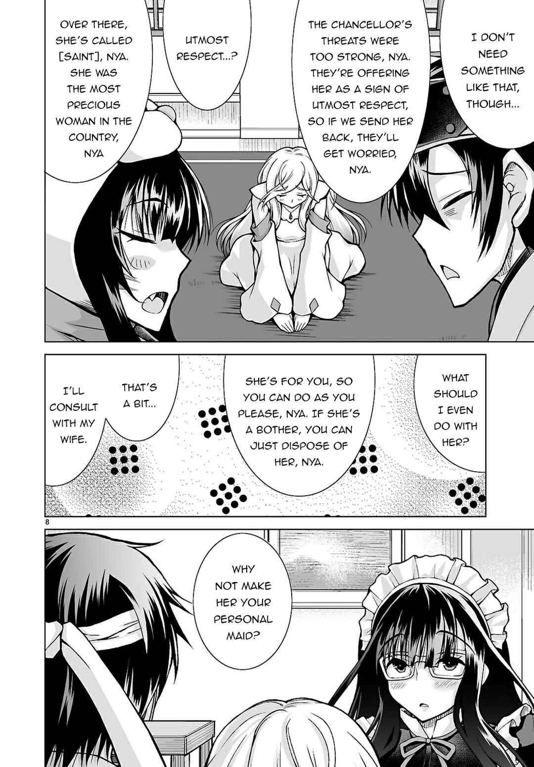 Isekai ni Shoukan Saretan da kedo, Nandemo Kireteshimau Kennou o Te ni Ireta no de Easy Mode deshita Chapter 15 - Page 8