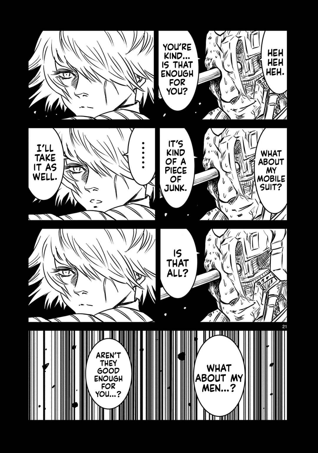 Mobile Suit Gundam: The battle tales of Flanagan Boone Chapter 14 - Page 21