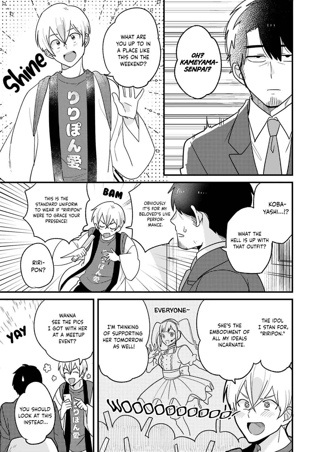Kyou, Eki de Mita Kawaii Onnanoko Chapter 4 - Page 7