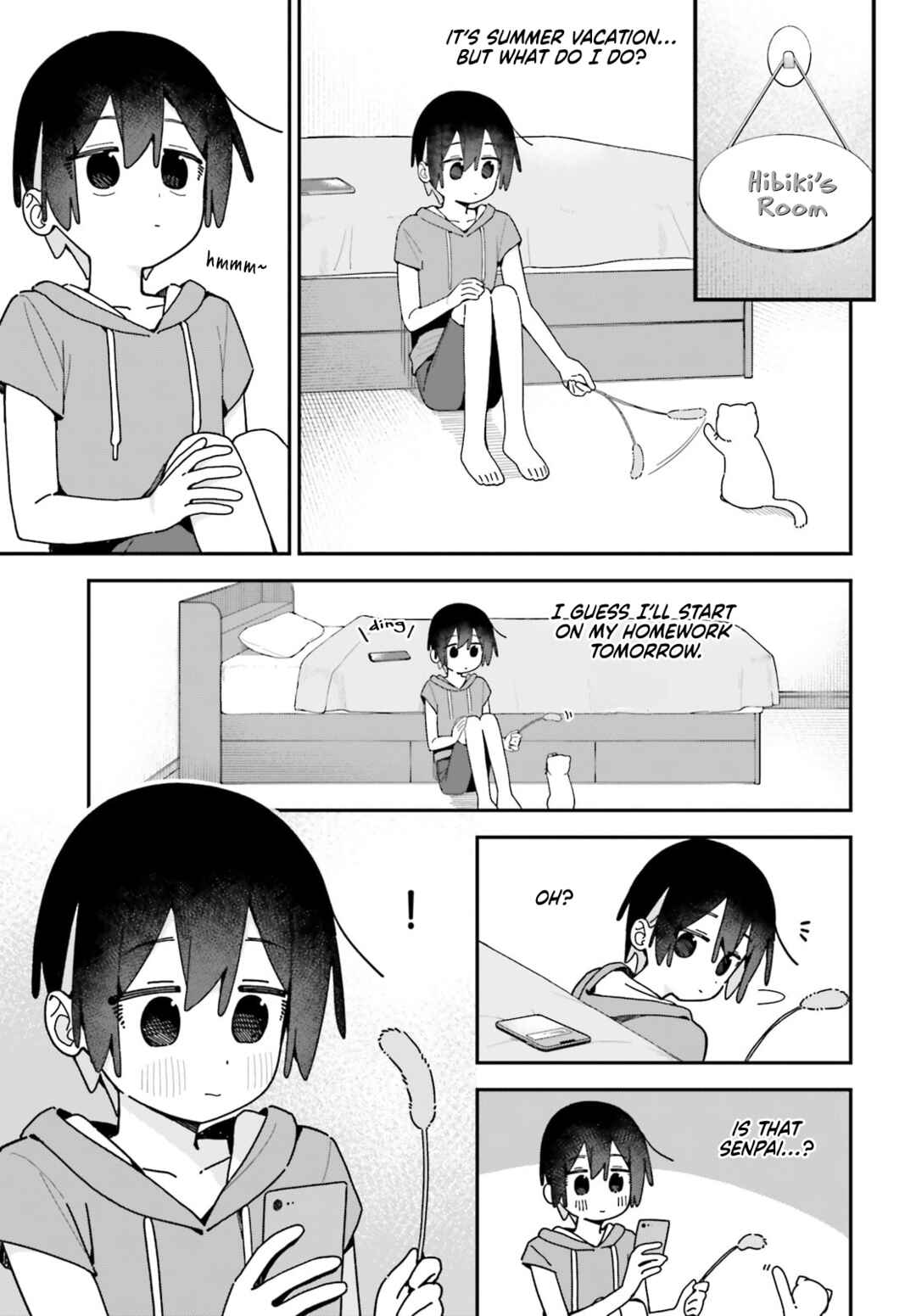 Kawaihara-senpai wa Kawaii (Saotome-kun) ga Suki! Chapter 14 - Page 1