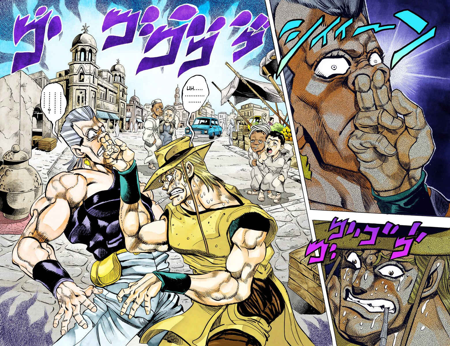 JoJo no Kimyou na Bouken: Part 3 - Stardust Crusaders Color-ban Chapter 106 - Page 3