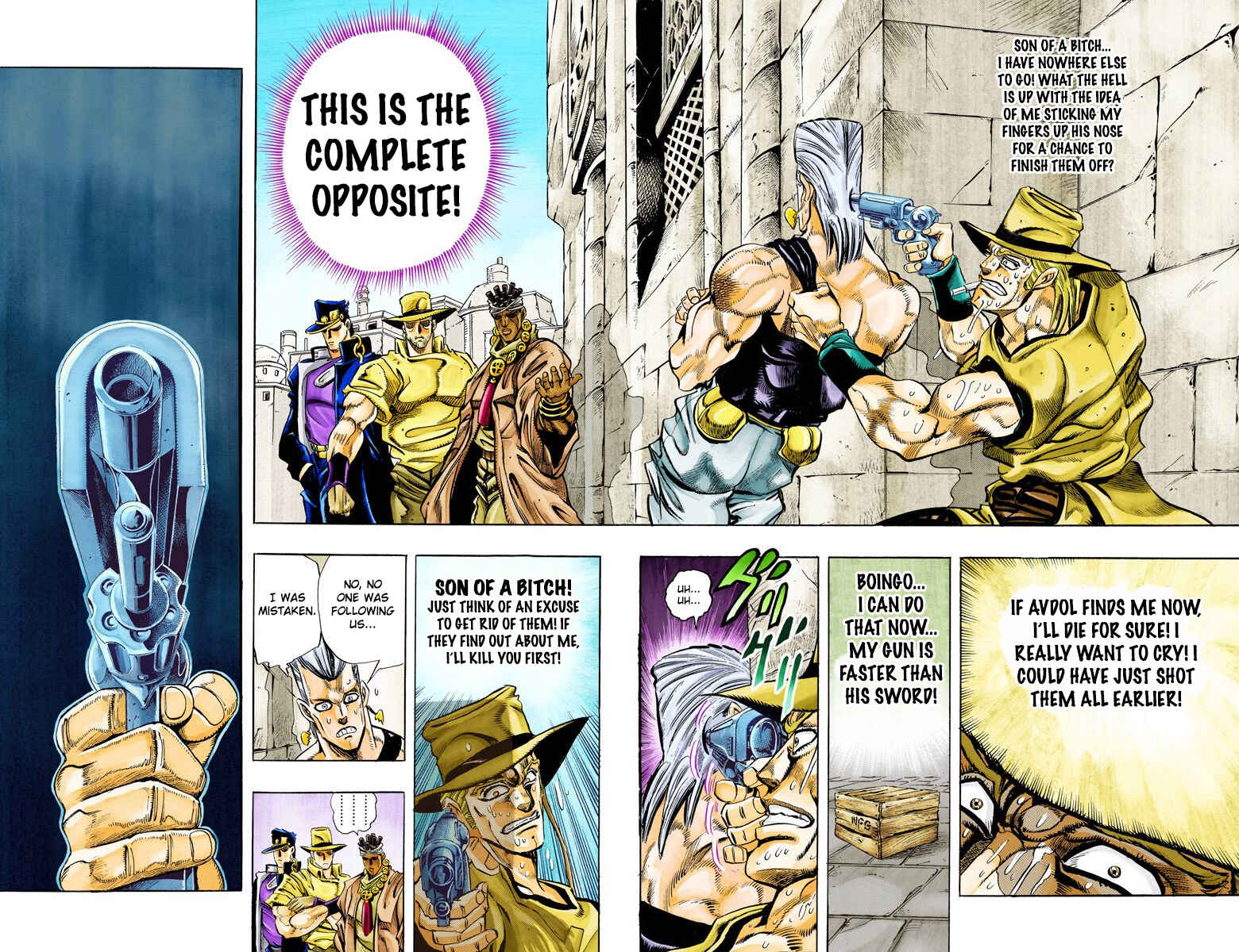 JoJo no Kimyou na Bouken: Part 3 - Stardust Crusaders Color-ban Chapter 106 - Page 8