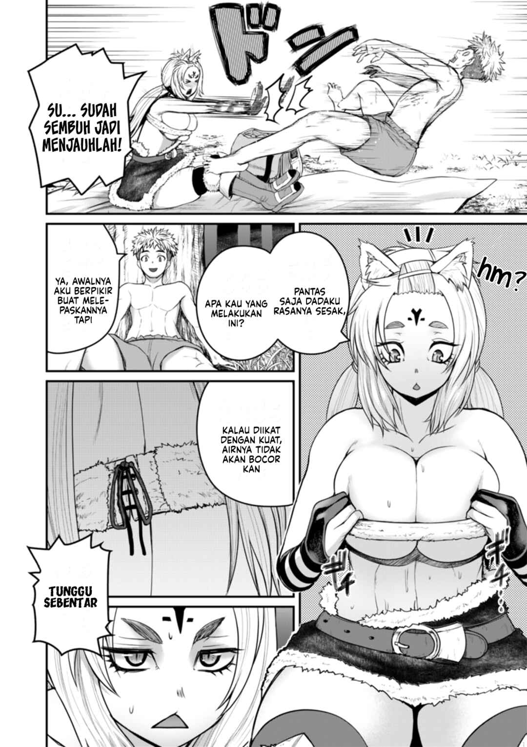 Henkyou no Ofuroya-san, Harem ni Naru ~Yamaoku ni Aru Sabireta Onsen no Kounou ga Cheat Sugite Onna Boukensha ni Daininki na Ken~ Chapter 7 - Page 9