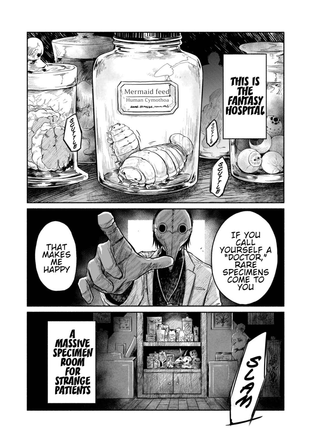 Jingai Karute: Yokoso Genso Byoine Chapter 1 - Page 35