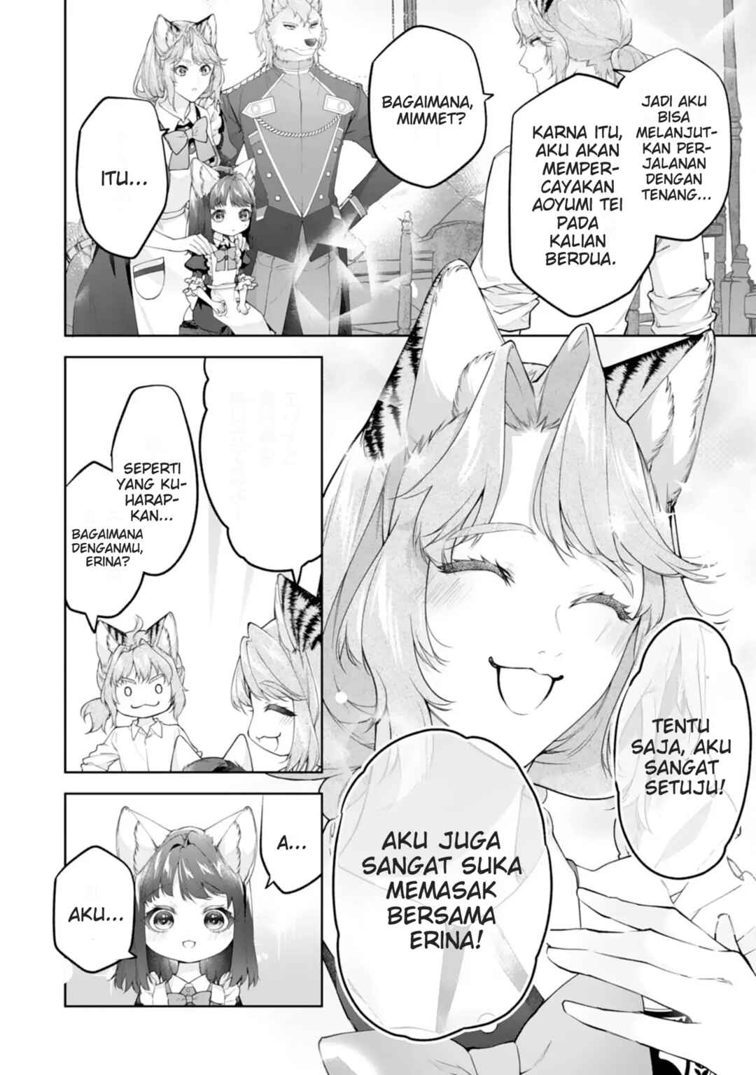 Neko Neko Youjo no Aijou Gohan ~Isekai de Mofumofu-tachi ni Ryouri wo Tsukurimasu!~ Chapter 13 - Page 17