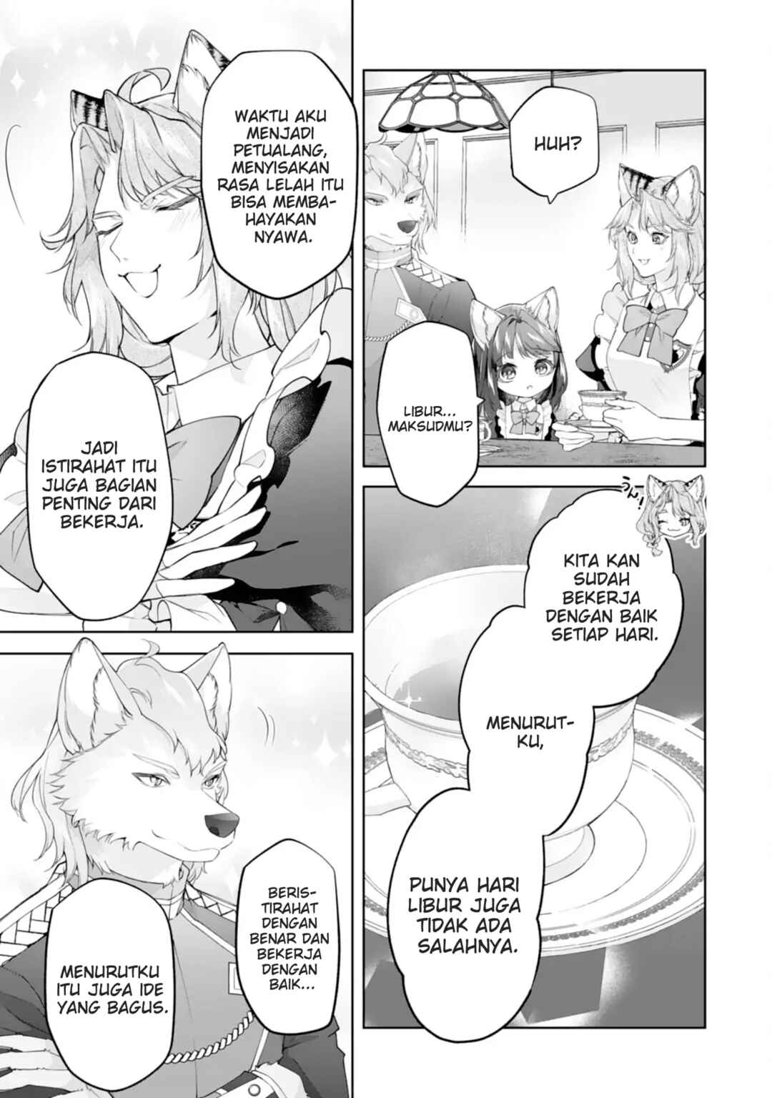 Neko Neko Youjo no Aijou Gohan ~Isekai de Mofumofu-tachi ni Ryouri wo Tsukurimasu!~ Chapter 13 - Page 22