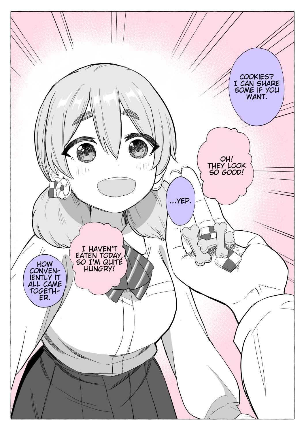 Iinchou to M-ko no Yuri Chapter 6 - Page 1