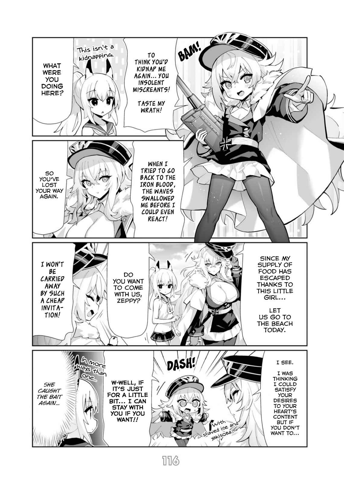 Azur Lane: Bisoku Zensin! Chapter 76.2 - Page 3