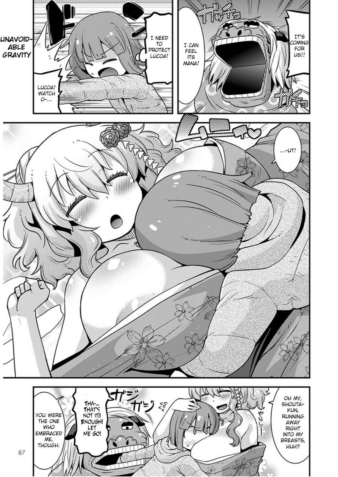 Kobayashi-san Chi no Maid Dragon - Lucoa wa Boku no ×× Desu Chapter 13 - Page 9