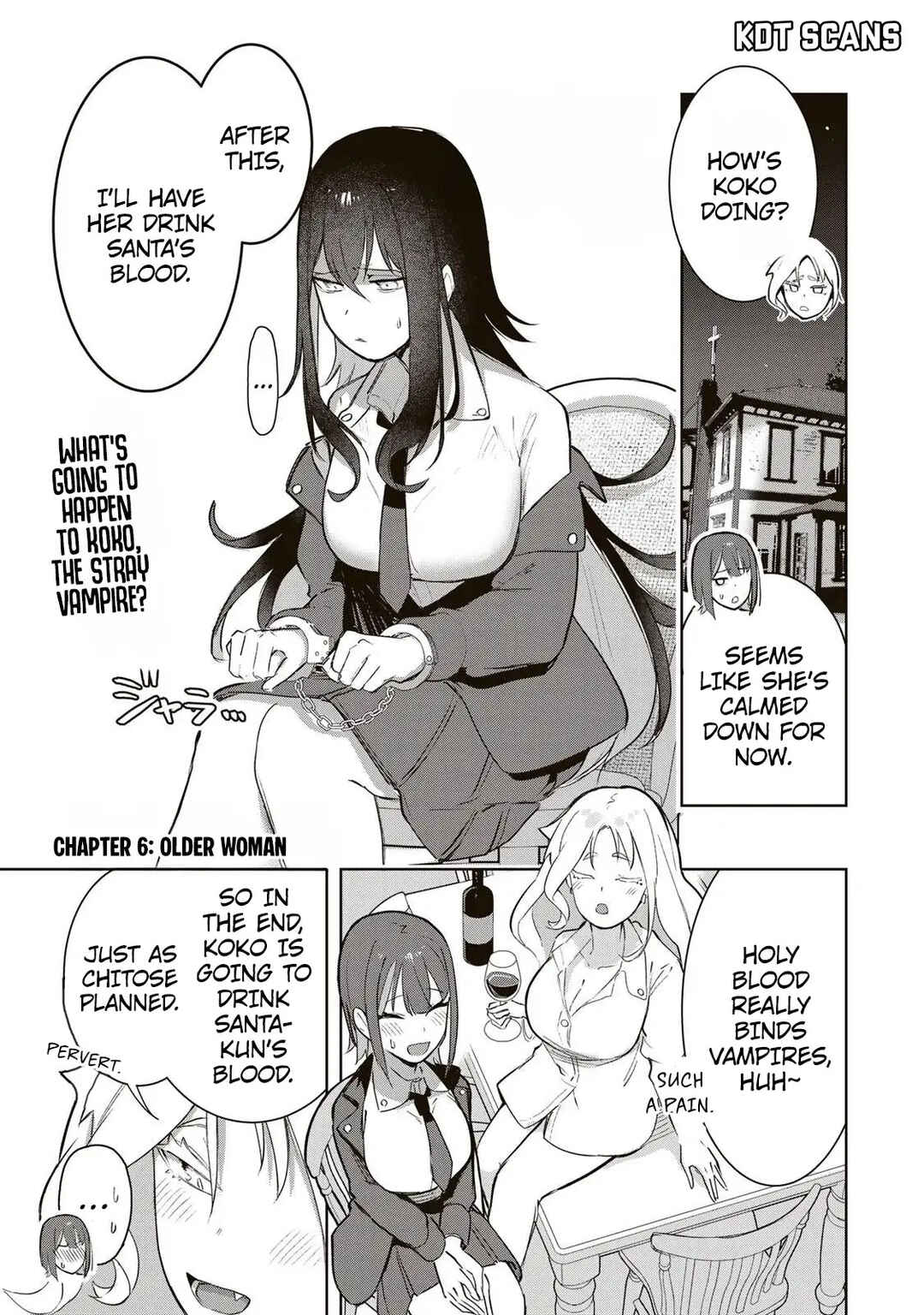 Kyuuketsuki-san wa Chitoraretai Chapter 6 - Page 2