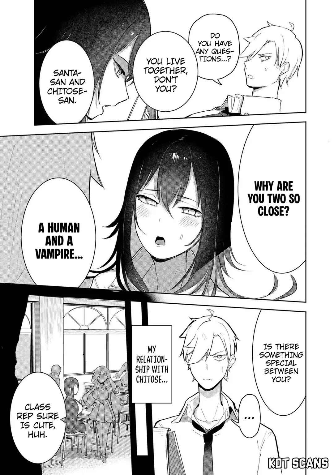 Kyuuketsuki-san wa Chitoraretai Chapter 6 - Page 4