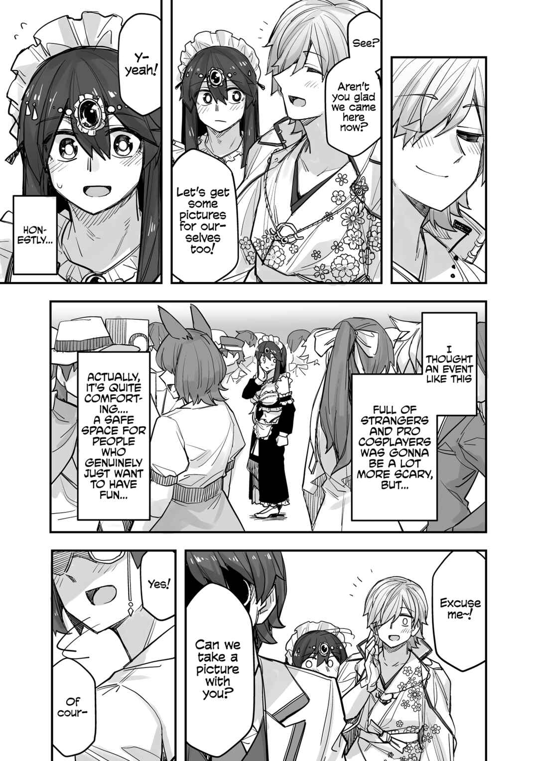 Ikemen Joshi to Josou Danshi Chapter 91 - Page 3