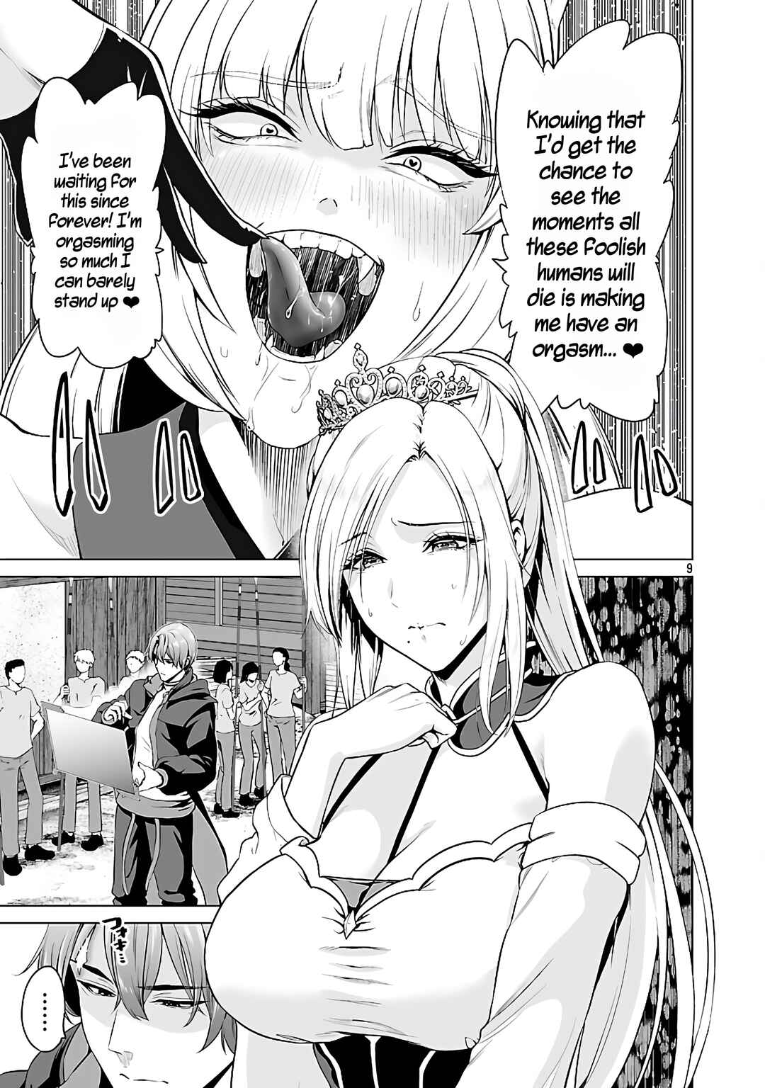 Isekai H Eiyuuden: Bishoujo Senshi-tachi wa Saikyou Gunshi no Muchana Onegai ni Sakaraenai Chapter 5.1 - Page 10