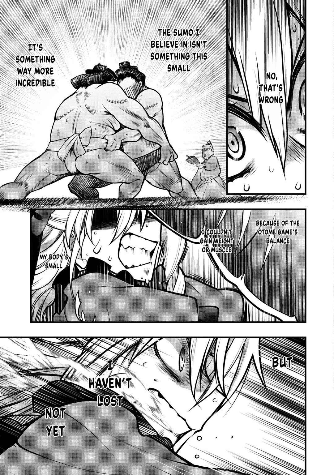 Oozumou Reijou ~Seijo ni Hirateuchi wo Kuratta Shunkan Sumou Budatta Zense wo Omoidashita Akuyaku Reijou no Watashi wa sute Neko Ouji ni Chanko wo Furumaitai Haadosukoidosukoi~ Chapter 14 - Page 10