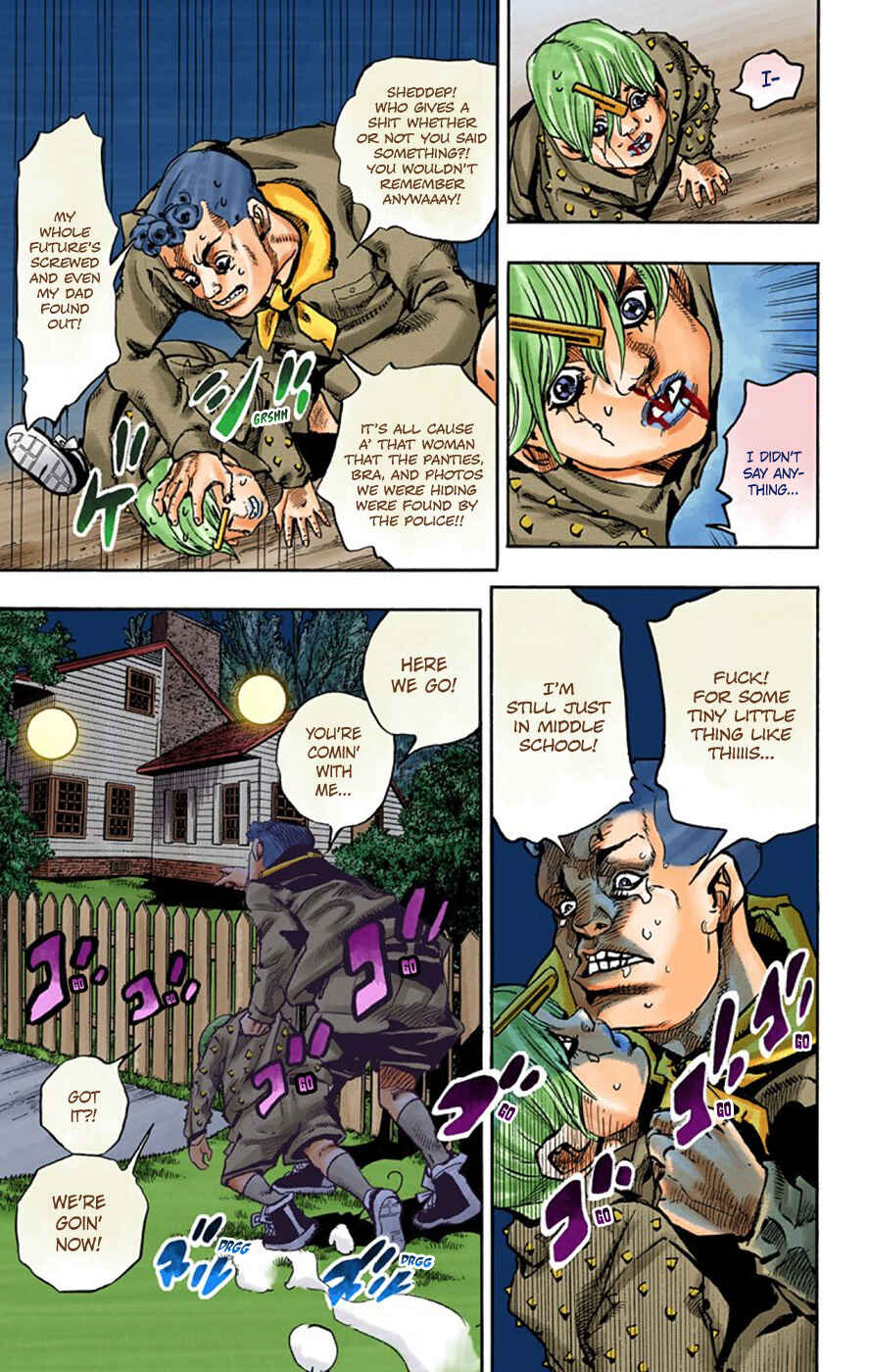 JoJo no Kimyou na Bouken: Part 8 - JoJolion Color-ban Chapter 64 - Page 13