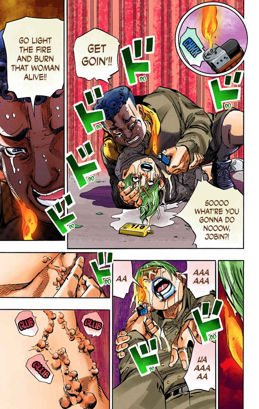 JoJo no Kimyou na Bouken: Part 8 - JoJolion Color-ban Chapter 64 - Page 17