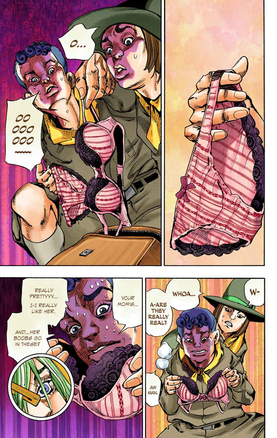 JoJo no Kimyou na Bouken: Part 8 - JoJolion Color-ban Chapter 64 - Page 9