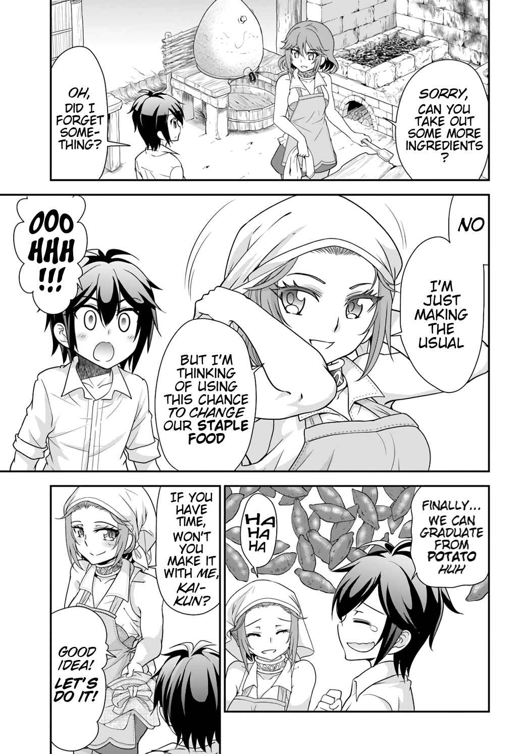 Tenohira Kaitaku Mura de Isekai Kenkokuki ~Fueteku Yome-tachi to Nonbiri Mujintou Life~ Chapter 19 - Page 8