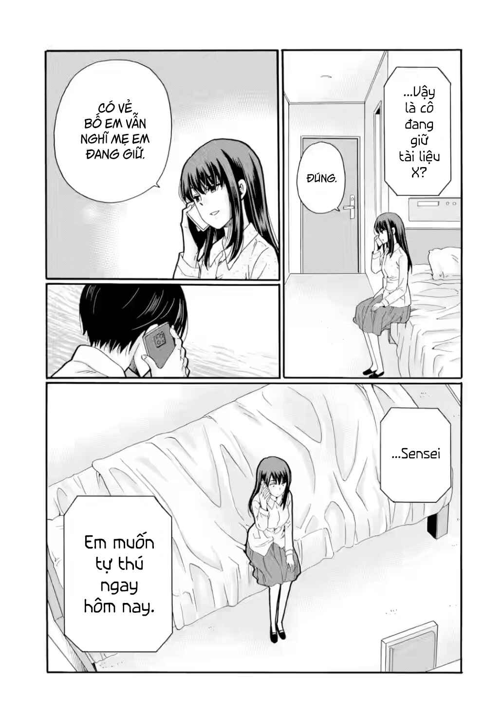 Sensei, Bokutachi wa Koroshiteimasen. Chapter 29 - Page 9