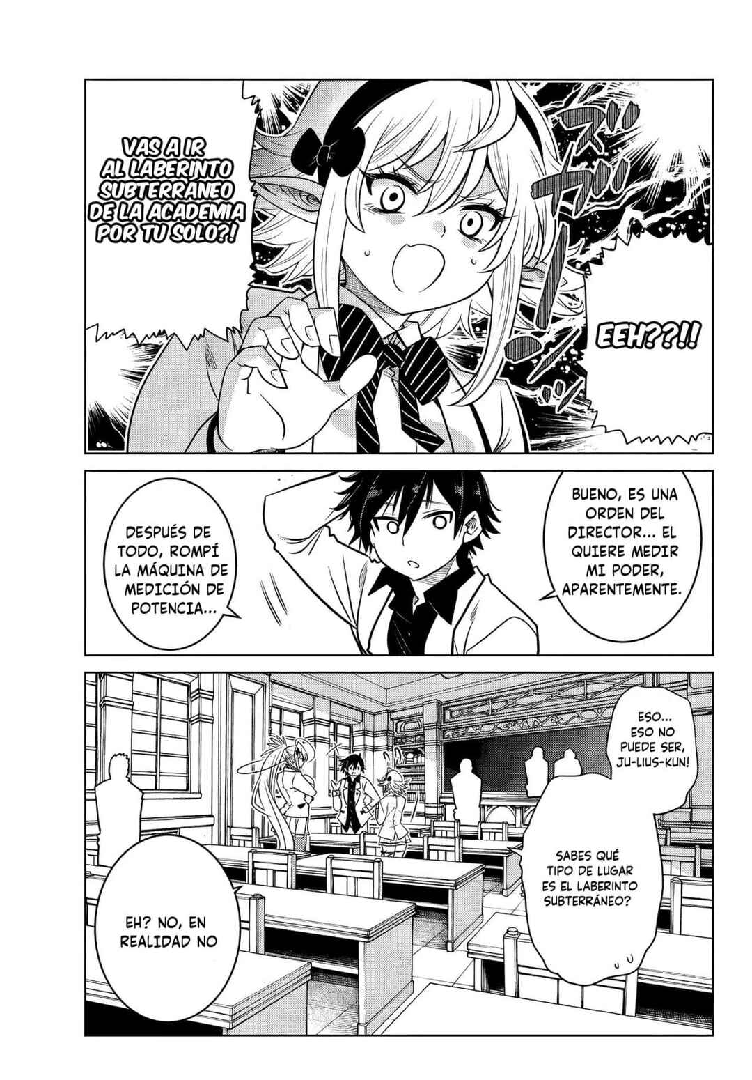 Ochikobore Datta Ani ga Jitsuha Saikyou ~Shijou Saikyou no Yuusha wa Tensei-shi, Gakuen de Mujikaku ni Musou Suru~ Chapter 5 - Page 33