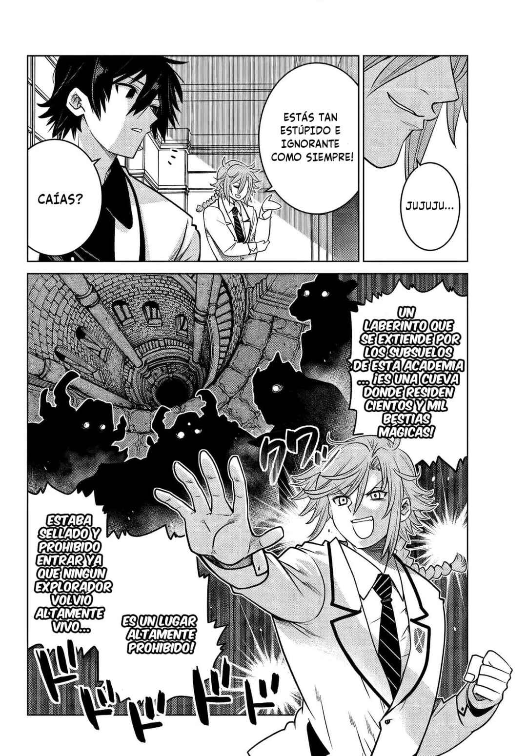 Ochikobore Datta Ani ga Jitsuha Saikyou ~Shijou Saikyou no Yuusha wa Tensei-shi, Gakuen de Mujikaku ni Musou Suru~ Chapter 5 - Page 34