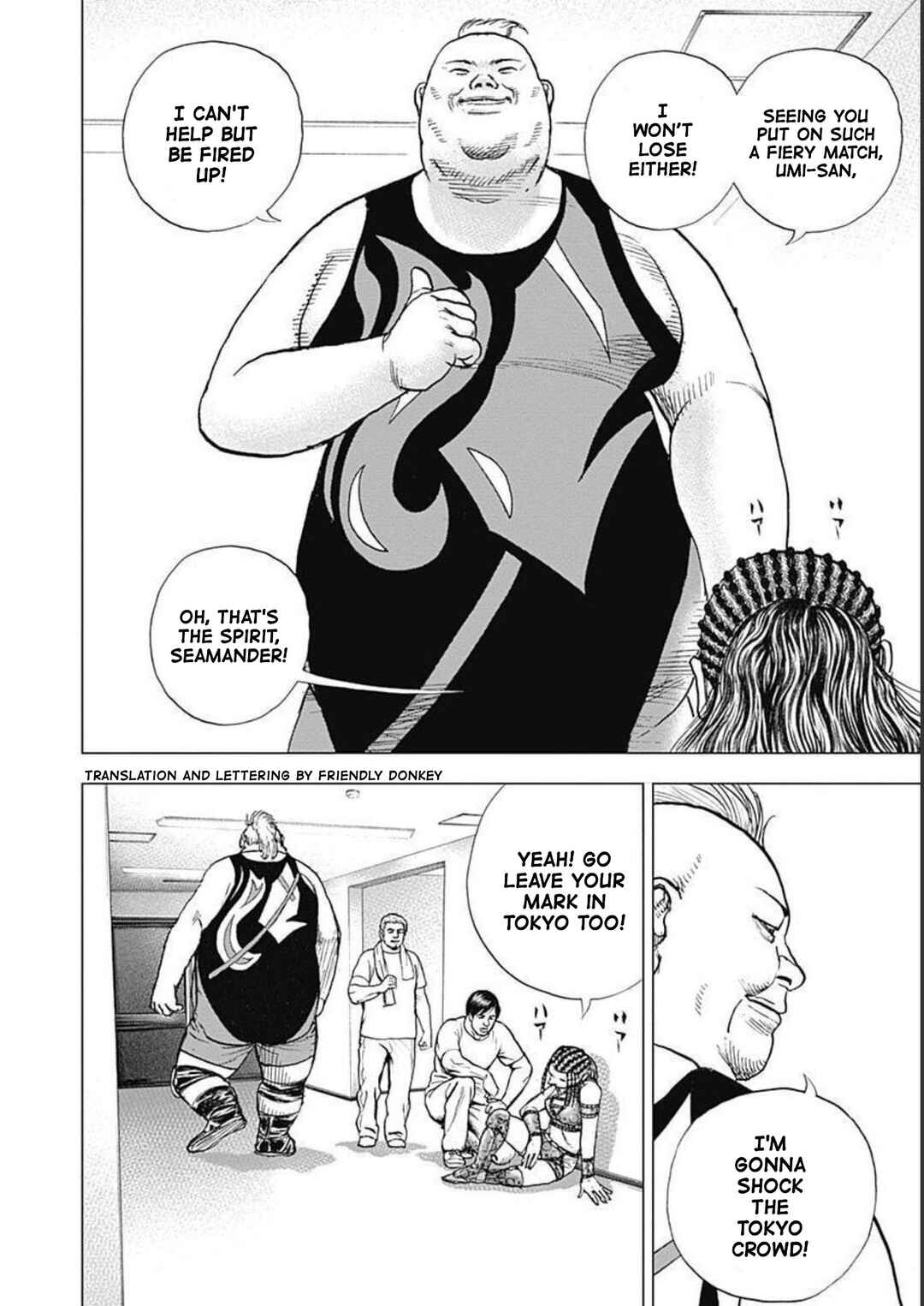 Lock Up: Warera Akatsuki Pro Wrestling-dan Chapter 27 - Page 8