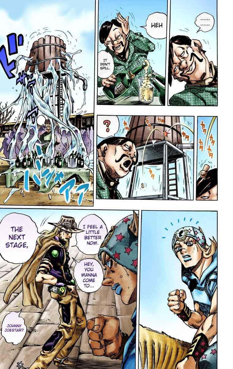 JoJo no Kimyou na Bouken: Part 7 - Steel Ball Run Color-ban Chapter 12 - Page 22