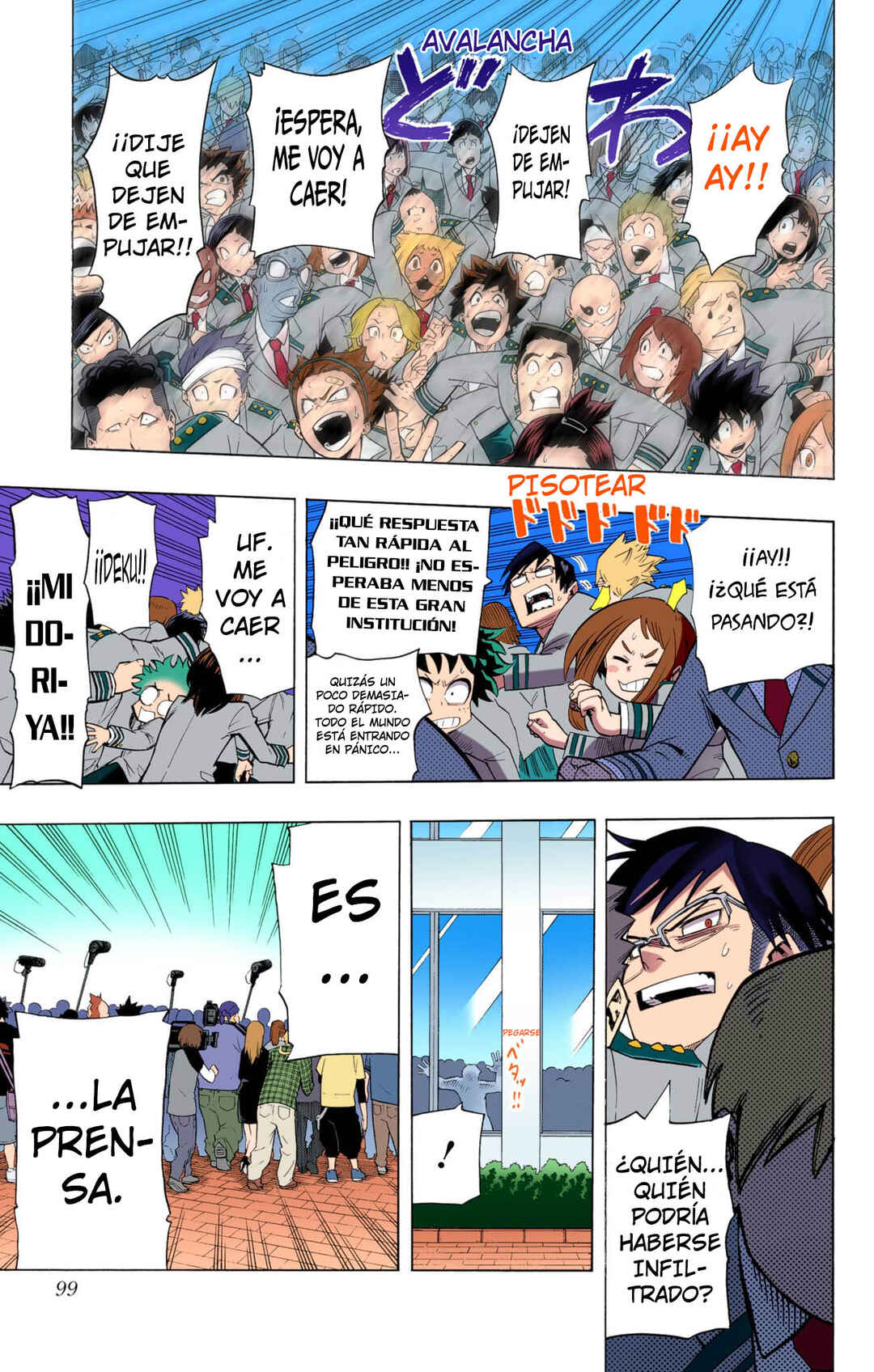 Boku no Hero Academia (Official Colored) Chapter 12 - Page 14