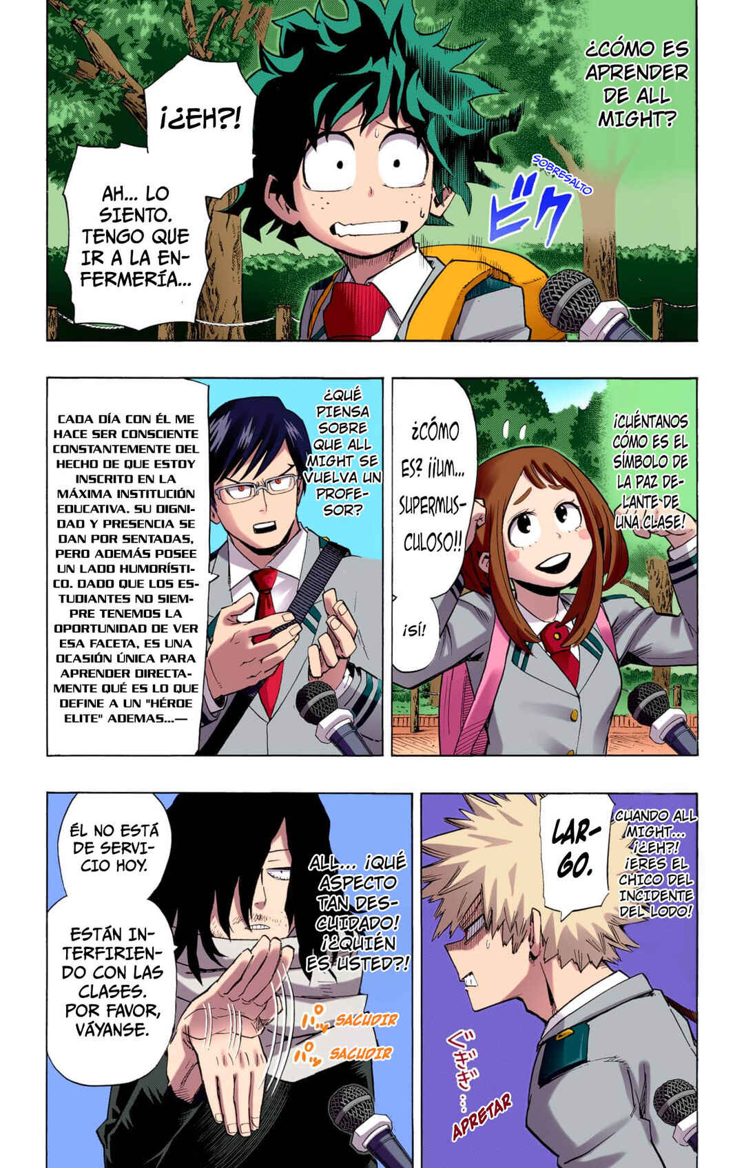Boku no Hero Academia (Official Colored) Chapter 12 - Page 3