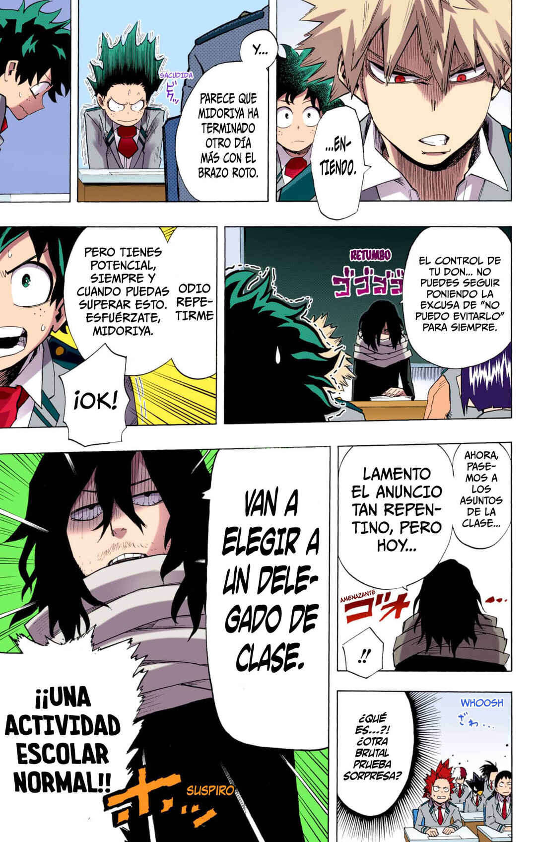 Boku no Hero Academia (Official Colored) Chapter 12 - Page 6