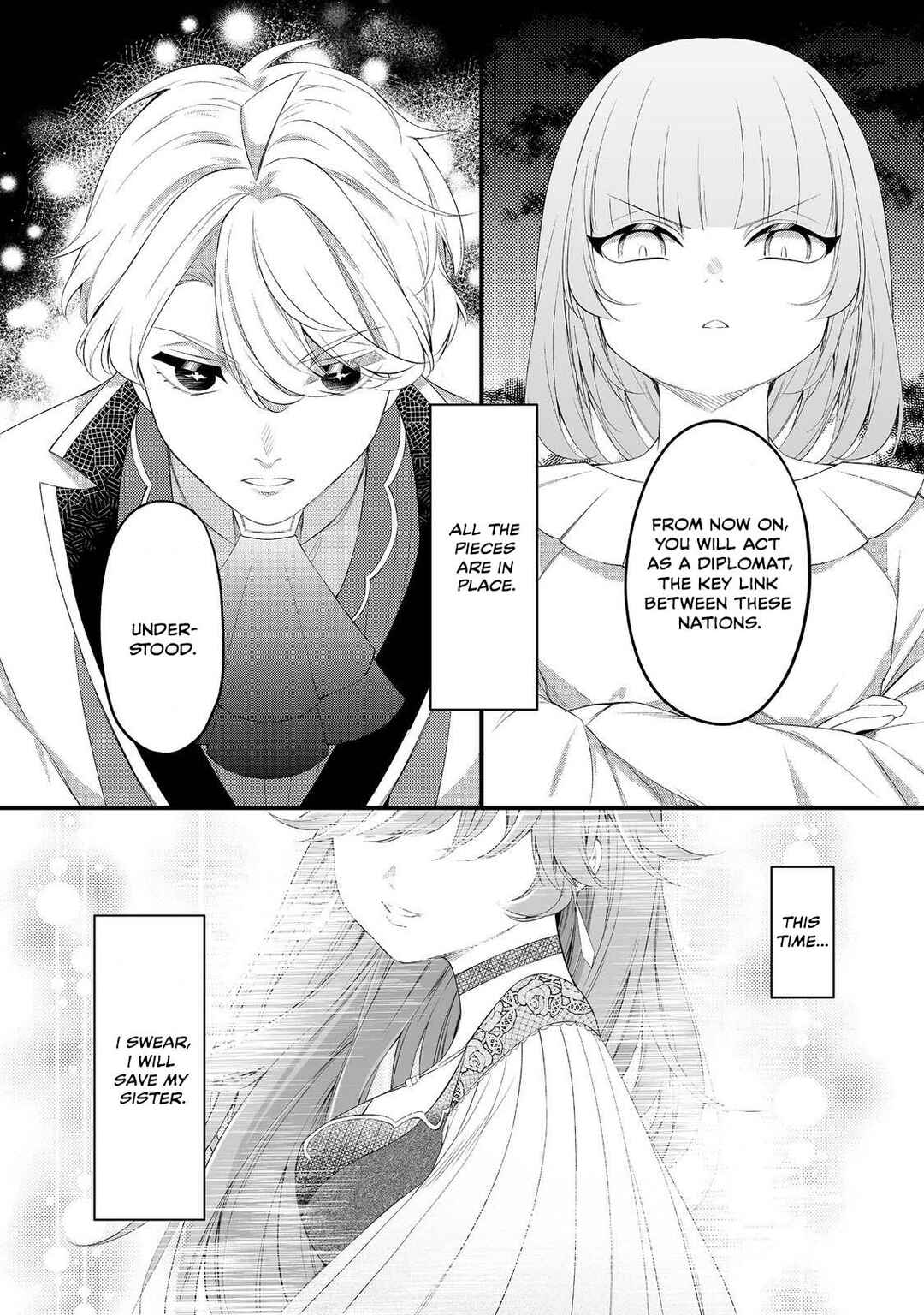 Saiai no Onee-sama ga Akuyaku Reijou datta no de, Kami ga Sadameta Scenario ni Aragaimasu Chapter 8 - Page 28