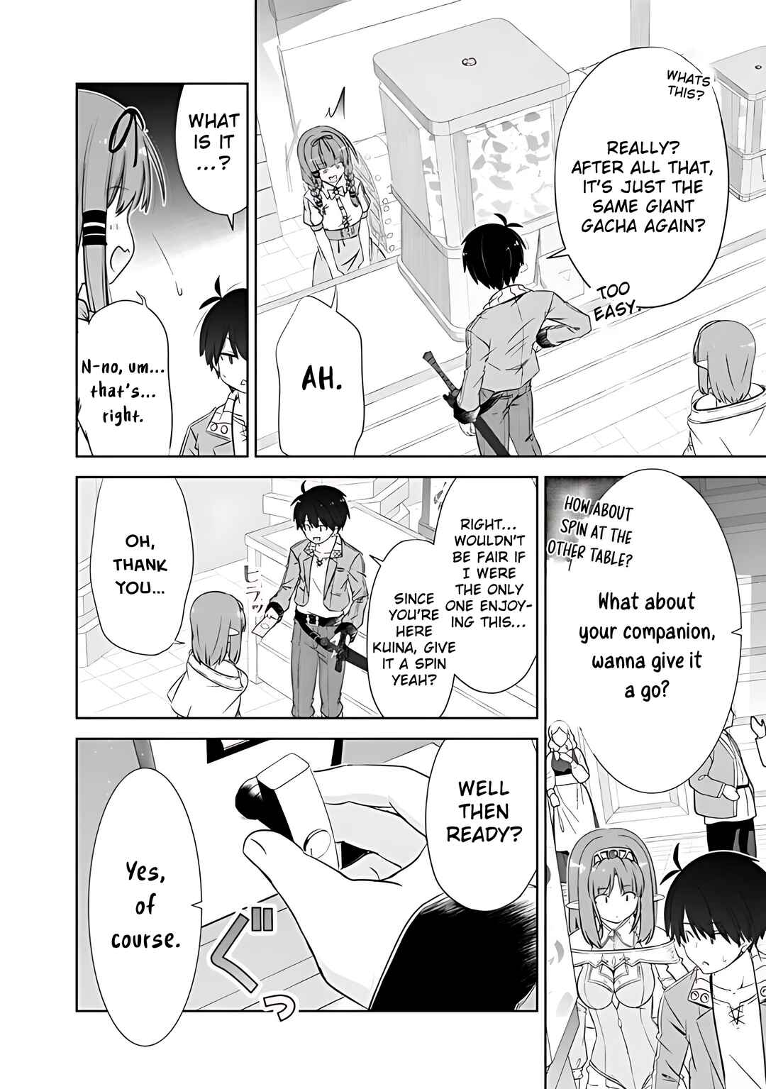 Attouteki Gacha un de Isekai wo Nariagaru! Chapter 41 - Page 4