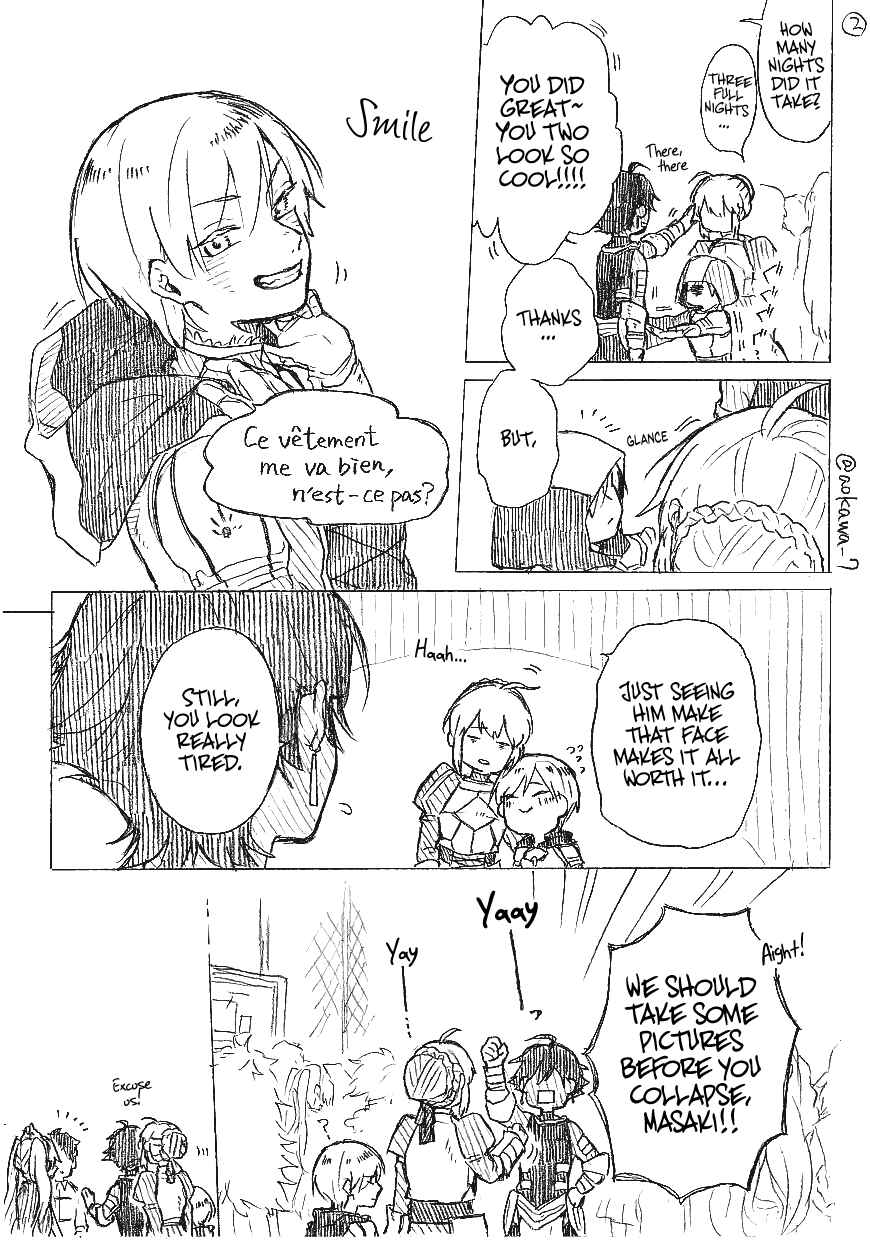 Josou Cosplayer ni Otouto ga Dekiru Manga Chapter 2.3 - Page 2