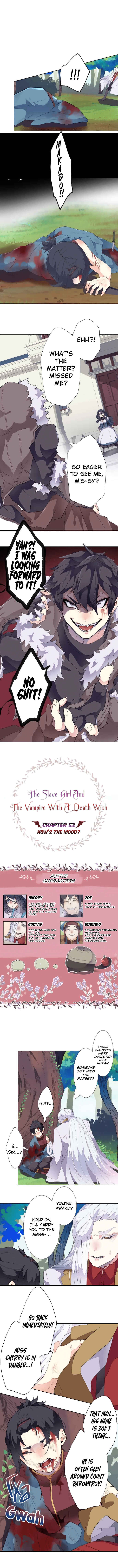 The Slave Girl and the Vampire with a Death Wish Chapter 53 - Page 2
