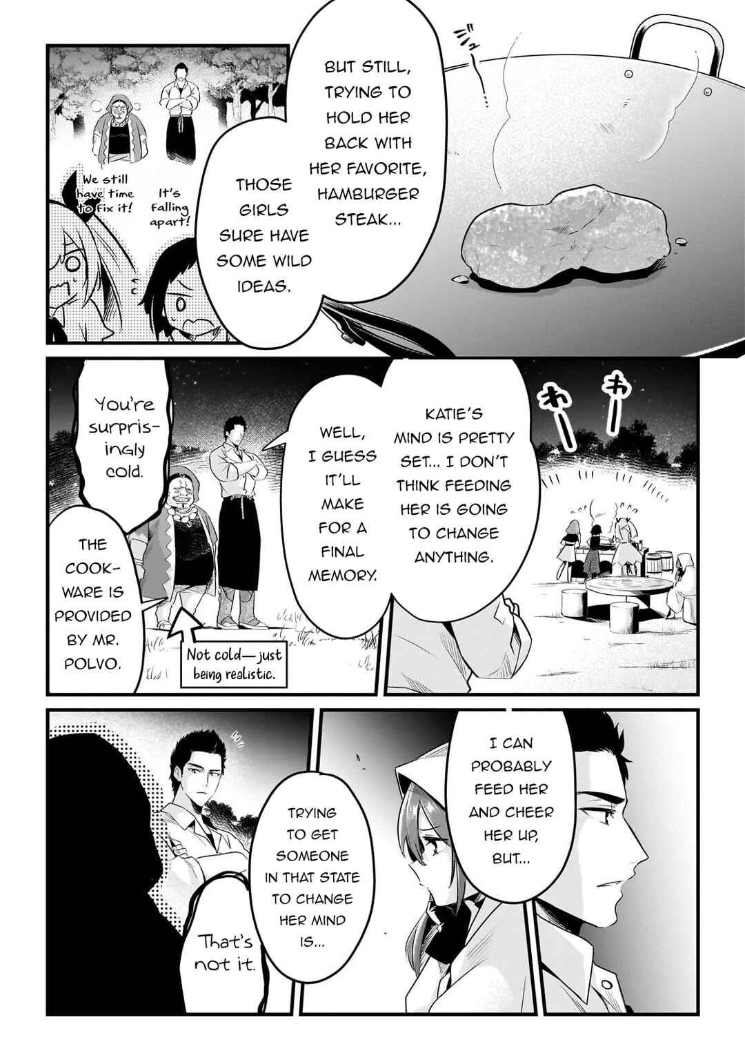 Tsuihousha Shokudou e Youkoso! ~Saikyou Party o Tsuihousareta Ryourinin (Lv. 99) wa, Inaka de Nengan no Boukensha Shokudou o Hirakimasu!~ Chapter 61 - Page 7