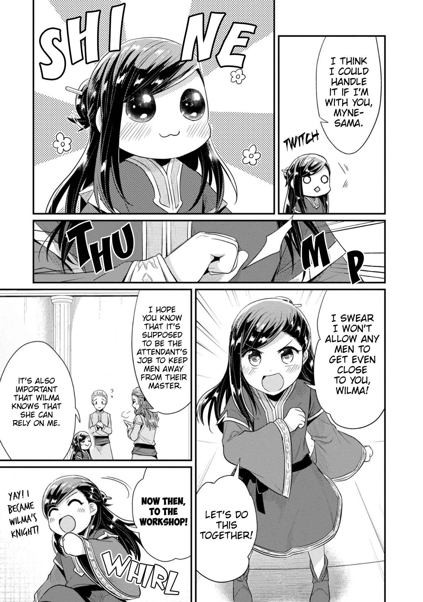 Honzuki no Gekokujou: Shisho ni Naru tame ni wa Shudan o Erandeiraremasen—Dai-2 Bu: Hon no Tamenara Miko ni Naru! Chapter 28 - Page 10