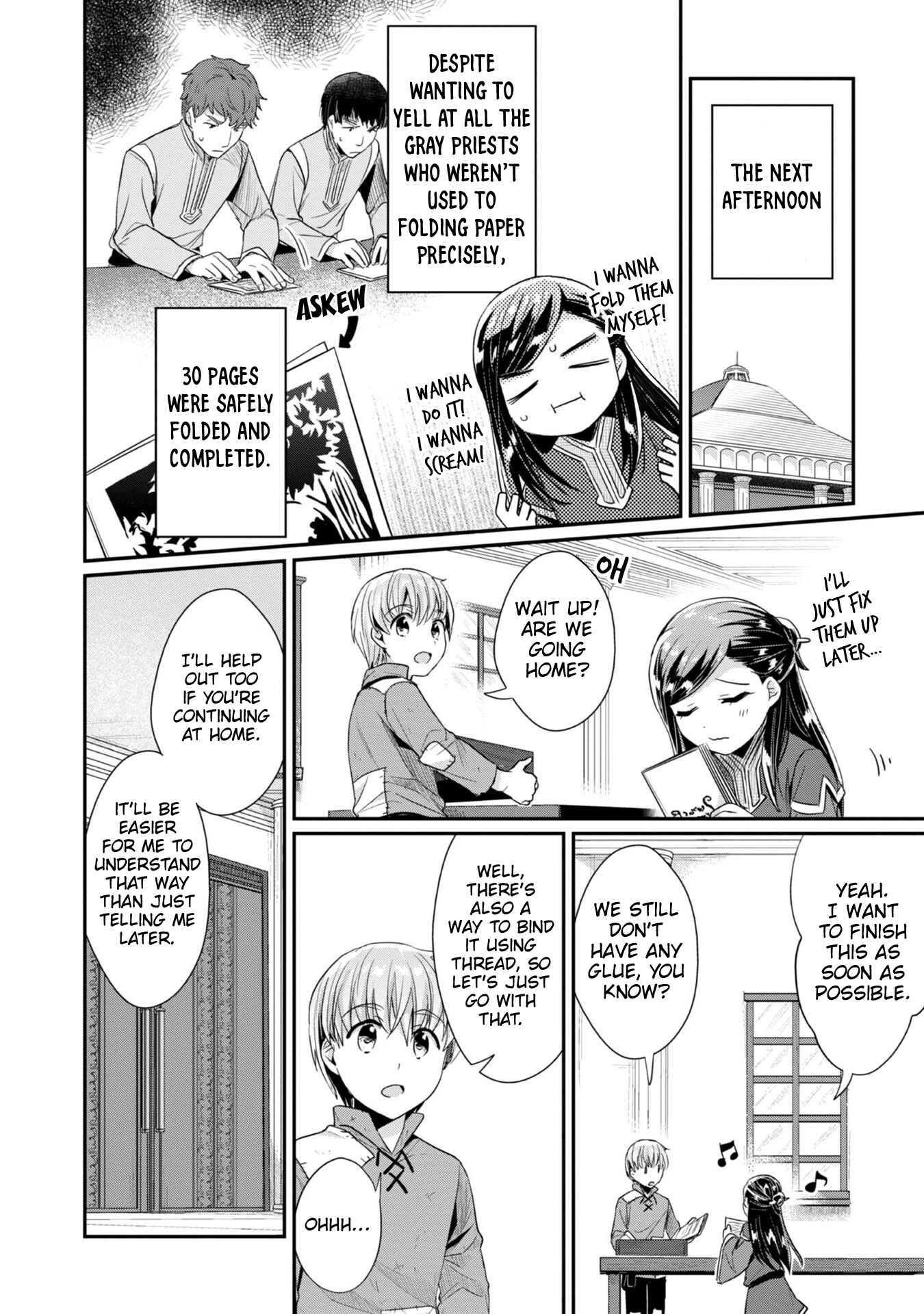 Honzuki no Gekokujou: Shisho ni Naru tame ni wa Shudan o Erandeiraremasen—Dai-2 Bu: Hon no Tamenara Miko ni Naru! Chapter 28 - Page 26