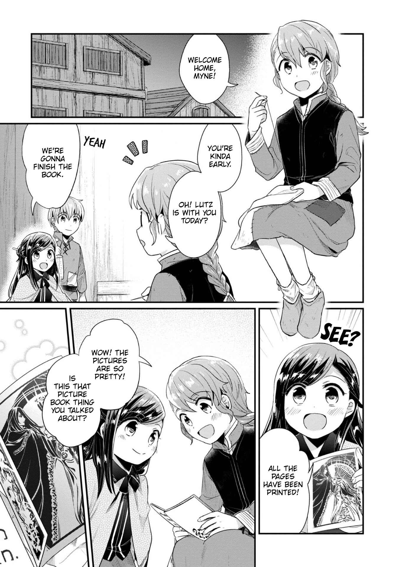 Honzuki no Gekokujou: Shisho ni Naru tame ni wa Shudan o Erandeiraremasen—Dai-2 Bu: Hon no Tamenara Miko ni Naru! Chapter 28 - Page 27
