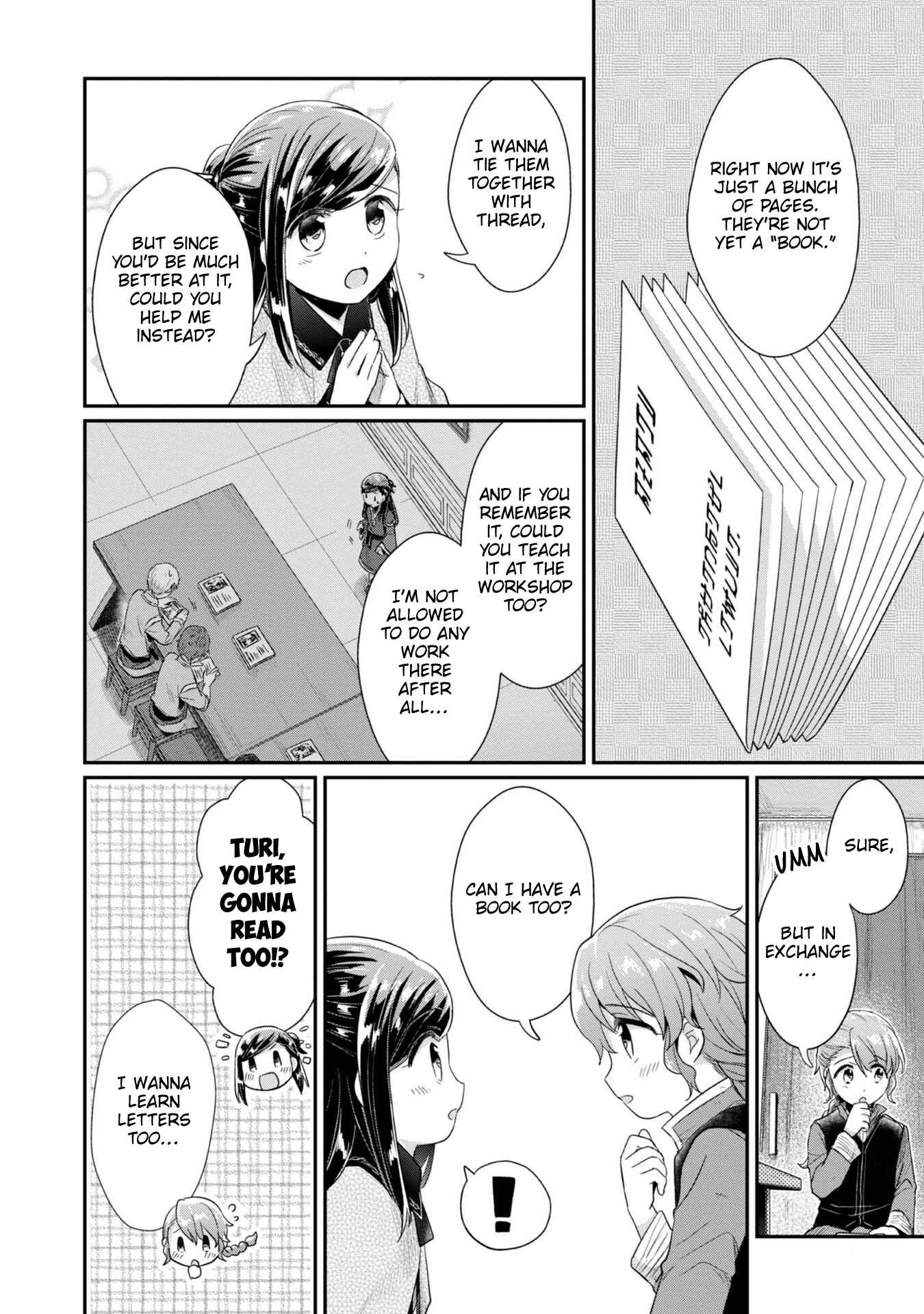 Honzuki no Gekokujou: Shisho ni Naru tame ni wa Shudan o Erandeiraremasen—Dai-2 Bu: Hon no Tamenara Miko ni Naru! Chapter 28 - Page 28