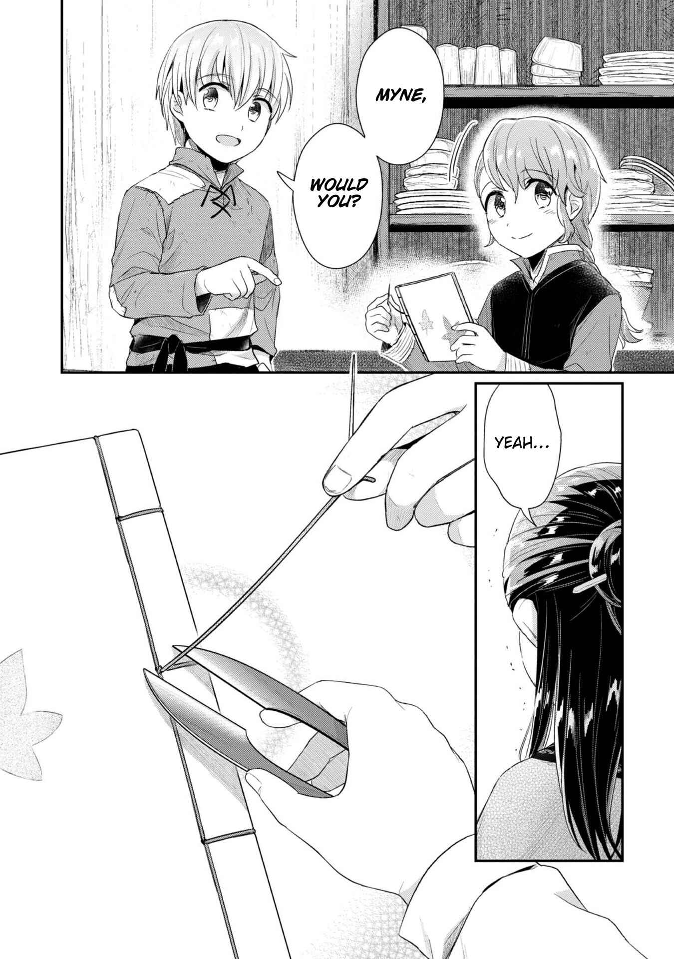 Honzuki no Gekokujou: Shisho ni Naru tame ni wa Shudan o Erandeiraremasen—Dai-2 Bu: Hon no Tamenara Miko ni Naru! Chapter 28 - Page 34