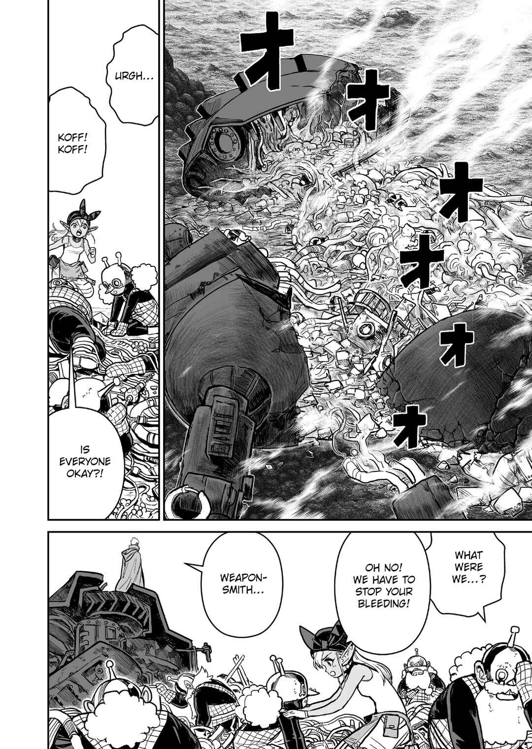 Abandoned: Tsuyosugite Buki ga Kowareru Yuusha to Buki Shokunin no Elf Chapter 20 - Page 12